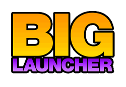 Logo van big launcher